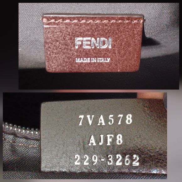 Fendi EUC ✨️Diagonal Vertical Shopper Tote Brown FF Monogram ✨ UNISEX🎁 - Picture 13 of 17